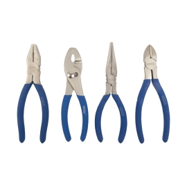 Tooltech FirmGrip 4PC Pliers 6in Set (Diagonal/Linesman/Long Nose/Cutting) 708562