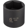 Impact socket 15/16'' by 3/8'' drive SUN330
