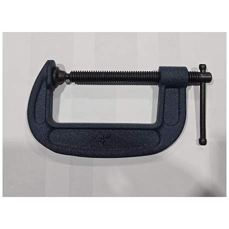 Serre-joint en acier forme  C, 4''  (25262)
