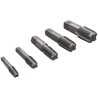 Jeu de 5 tarauds NPT  W86950