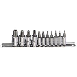 11PC 1/4 & 3/8"DR PENTACLE BIT Item No. GNSBS2311P