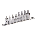 8PC WOBBLE HEX BIT SHORT 3/8"D Item No. GNSBS308WH