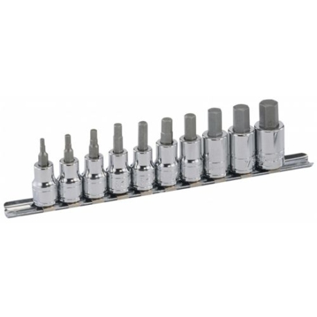 10 EMBOUTS HEXAGONAUX 1/8" À 1/2" Référence : GNSBS310HS 10 EMBOUTS HEXAGONAUX 1/8" À 1/2" Référence : GNSBS310HS