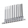 10PCS 3/8"DR SAE LONG HEX BIT Item No. GNSBS310HSL