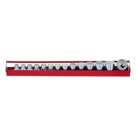 Genius TW-415S 14Pcs 1/2" Dr. Hand socket set (12-points) Item No. GNSTW415S