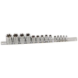 KIT STAR HAND SOCKET E4 TO E24 Item No. GNSTX23414