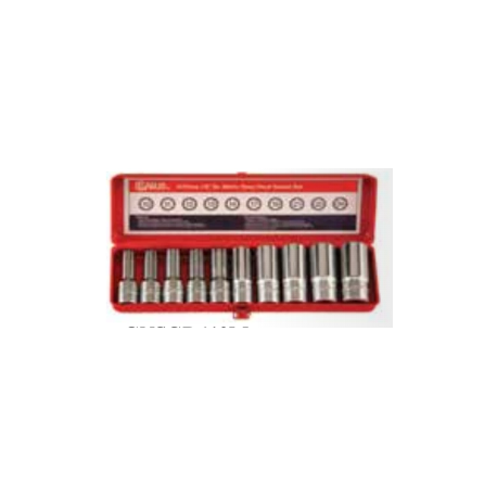 10PC 1/2"DR.METRIC DEEP SOCKET Item No. GNSGD410M 10PC 1/2"DR.METRIC DEEP SOCKET Item No. GNSGD410M