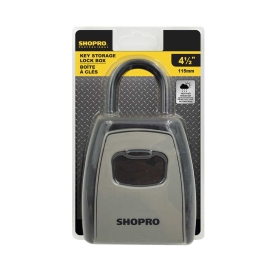 Aluminum key storage lock box 115mm P000666