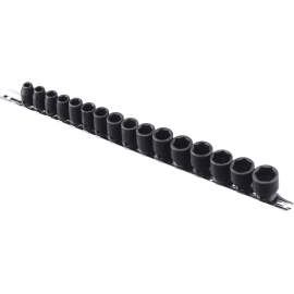 (CM-316MD) 16pcs 3/8" Dr. Metric Deep Impact Socket Set Item No. GNSCD-316M