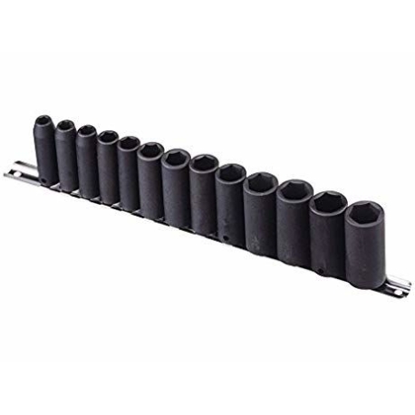 13 PC 3/8" DR. IMPACT SOCKET LONG SAE Item No. GNSTF313SD
