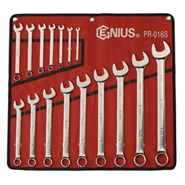 16 Piece SAE Combination Wrench Set Genius  GNSPR016S