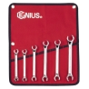 Genius FN-006M - 6 Piece Metric Flare Nut Wrench Set Item No. GNSFN006M