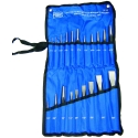 Ensemble de 20 poinçons et ciseaux à froid RDEP20