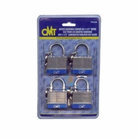 Laminated Padlock Key Alike 2" (pack of 4) RDCB42