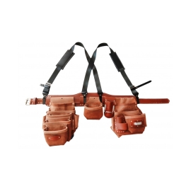 DURAcuir ''LE COSTAUD'' Tablier professionnel - taille MEDIUM 35'' à 40'' P-1013-M