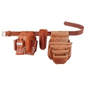 Ensemble complet DURAcuir - sac porte-outils GAUCHER avec ceinture DC-SIG