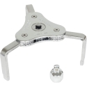 Lisle 3 jaw adjustable oil filter wrench 63890