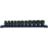 11pc socket set 1/2'' sizes, 3/8'' drive 78311