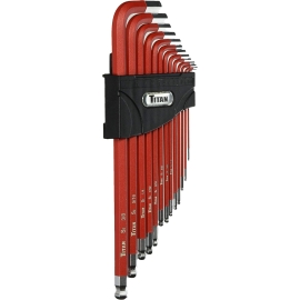 Titan 13pc SAE non slip hex wrench set 12713