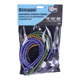 10 pack tie down bungee stretch cords  406102