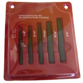 5 piece square type extractor set BTYF1019B