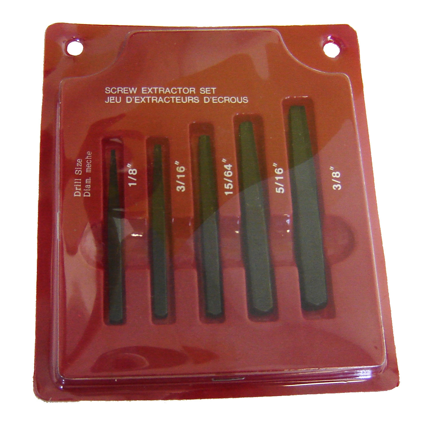 5 piece square type extractor set BTYF1019B