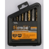 10 piece extractor and drill bit set 610203
