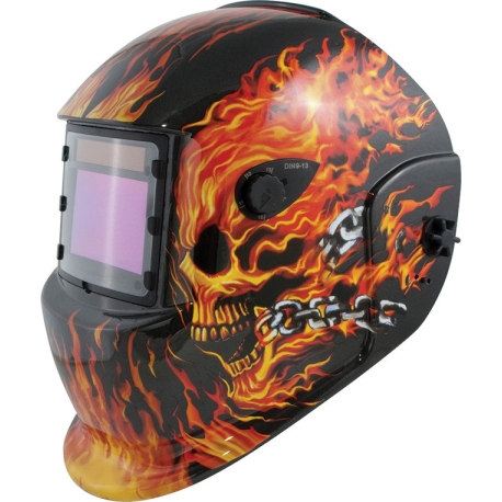 Titan tools' ADF flames design welding helmet 41266