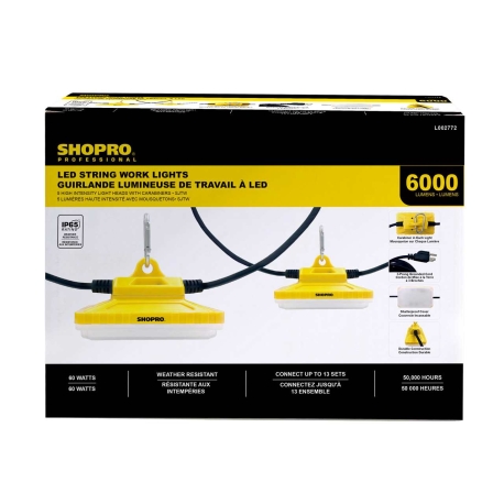 LED String Light work set 50'  L002772