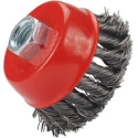 3'' knotted wire cup brush 413659