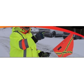 High visibility flag flyer 116641