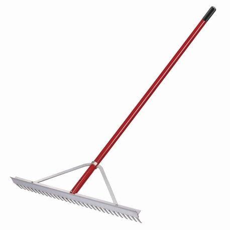 Rateau en aluminium 36'' avec manche 64'' (130523)