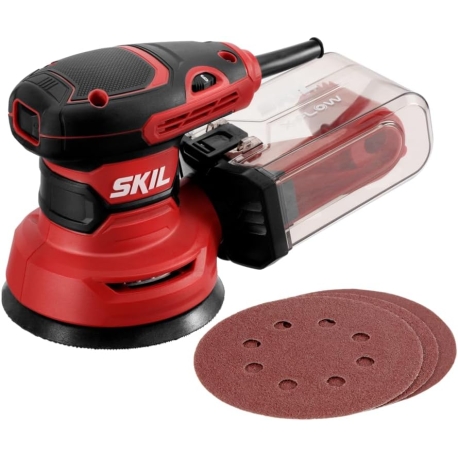 Skil 5'' Random orbital sander with accessories SR211601