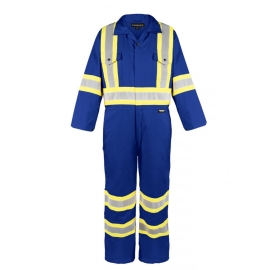 HIGH visibility 4'' lightweight coveralls XL size*  116581-BLXL