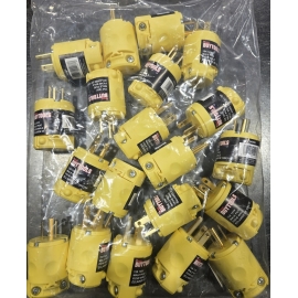 20 pc Male Plugs 15amp 125V  140008-20