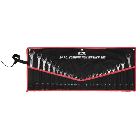 24 piece combination wrench set W1074