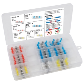 120 piece heat shrink solder connectors W5250