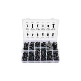240 piece automotive plastic fastener kit 495043