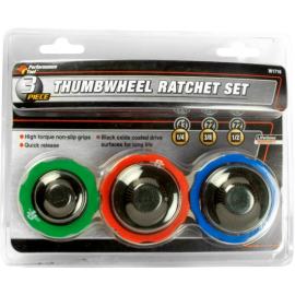 3PC THUMBWHEEL RATCHET SET