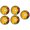 5 x DEWALT DW8065 7 x.045 x 7/8-in Type 01 Aluminum Oxide Thin Cut off Wheel for Metal