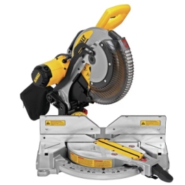 DEWALT Scie à onglets électrique à double biseau de 15 ampères et 12 pouces (DWS716XPS)