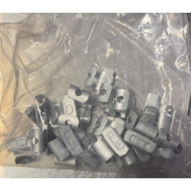 Plombs à balancer FN 10 g à clip – Plaqués zinc (Paquet de 25)