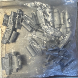 Plombs à balancer FN 25 g à clip – Plaqués zinc (Paquet de 25)