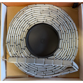 Roulettes PC 1 oz pesé collé – Gris – Peintes (Rouleau de 200 pcs)