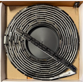 PC 1 oz Stick-On Wheel Weights – Black – Painted (200 pcs Roll)