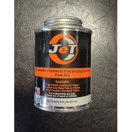 JeT Fast Dry Vulcanizing Cement – 8 oz (237 ml)