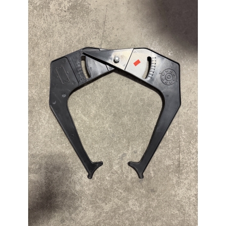 Mesureur de pneus / jantes ajustable en plastique