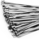 Stainless steel cable ties 14'' 100pcs  SSS-36014