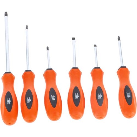Jumbo Rubber Grip Screwdriver set 60120