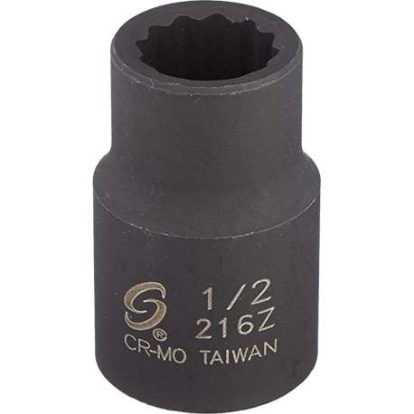 Sunex 12 point 1/2'' drive 1/2'' socket SUN216Z